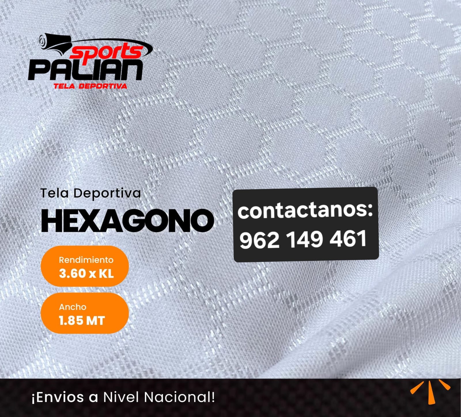 tela hexagono grande