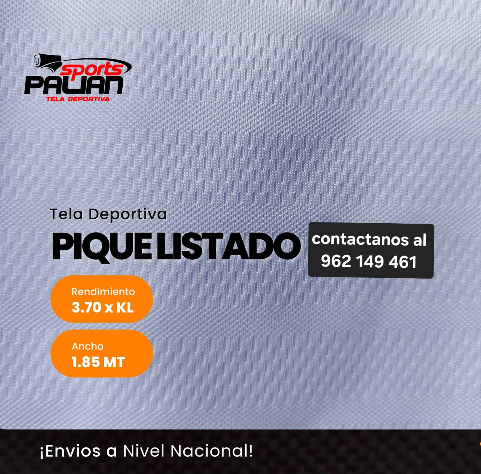 tela piquelistado